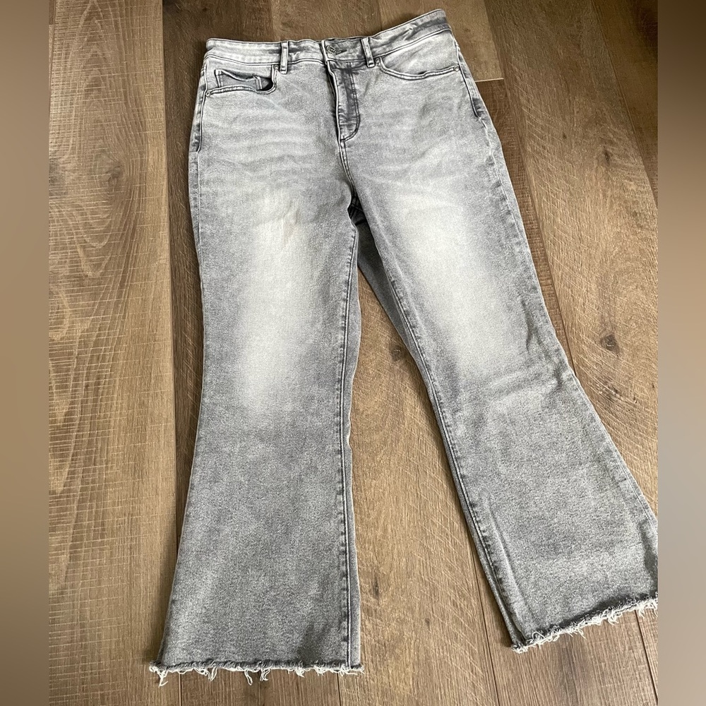 LOFT High Rise Gray Women Jeans